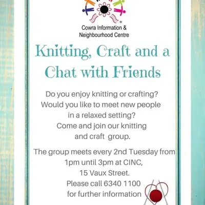 Knitting, Craft and Chat with Friends